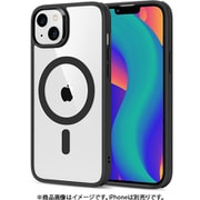 ESR Classic Hybrid Case with HaloLock for iPhone 14/13 Clear Black [iPhone 14/13対応 マグネット対応ミリタリーグレード軽量ケース]