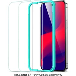 ESR Premium Clear 9H Fullcover Tempered Glass Screen Protector for iPhone 14 Pro Clear - 2 Pack [iPhone 14 Pro対応 9H硬度強化ガラスフィルム]
