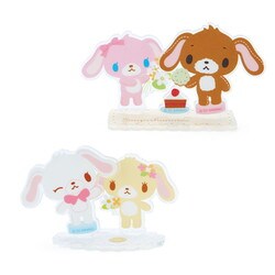 サンリオ シュガーバニーズ アクリルスタンド ミニステッカーケース マスコット ヨドバシ.com - サンリオ Sanrio サンリオキャラクターズ