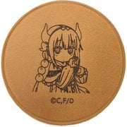 carcru（カルクル） 小林さんちのメイドラゴン レザーコースター カンナ [キャラクターグッズ]