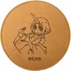 carcru（カルクル） 小林さんちのメイドラゴン レザーコースター エルマ [キャラクターグッズ]