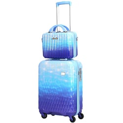 レア！ シフレ ルナルクス ミニトランク付き スーツケース Lサイズ ウォータースカイ 旅行用バッグ/キャリーバッグ