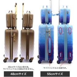 ルナルクス LUNALUX スーツケース キャリーケース カフェラテ Mサイズ ルナルクス LUNALUX スーツケース キャリーケース カフェラテ M