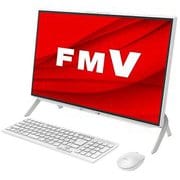 デスクトップパソコン FMV/FHシリーズ/23.8型Full HD/Core i5-1135G7/メモリ 16GB/SSD 256GB + HDD 1TB/Sマルチ/Windows 11 Home 64ビット/Office Home and Business 2021/ホワイト/ヨドバシカメラ限定モデル FMVF60G3WC