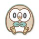 PKP-023 ポケットモンスター ポケピース ラバークリップ モクロー [キャラクターグッズ]