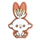 PKP-024 ポケットモンスター ポケピース ラバークリップ ヒバニー [キャラクターグッズ]