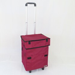スマートショッピングバッグ FELIO ダブルワインレッド F21257