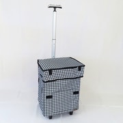 F21288 [スマートショッピングバッグ FELIO シングルハウンドトゥース]