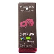 ステラベルンライン オーガニック ミルクヘーゼルナッツチョコレート50g