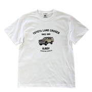 ランクルBJ60V Tシャツ 2201TY01-01 WHITE L