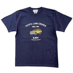 ランクルBJ60V Tシャツ 2201TY01-01 NAVY M