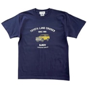ランクルBJ60V Tシャツ 2201TY01-01 NAVY M