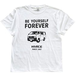 ハイエース プリントTシャツ 2201TY01-07 WHITE M