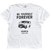 ハイエース プリントTシャツ 2201TY01-07 WHITE M