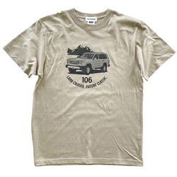 ランクル106 Tシャツ 2201TY01-10 D.BEIGE M