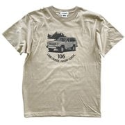 ランクル106 Tシャツ 2201TY01-10 D.BEIGE M