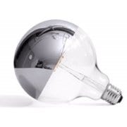NL SMALL GLOBE LED SILVER 3G80LEDSV