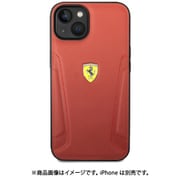 iPhone 14 Plus用 フェラーリ 公式ライセンス 本革 背面ケース レッド FEHCP14MRBUR