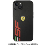 iPhone 14用 フェラーリ 公式ライセンス SFロゴ入り 背面ケース ブラック FEHCP14SPSFK