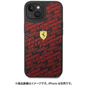 iPhone 14用 フェラーリ 公式ライセンス シリコン 背面ケース ブラック FEHCP14SSAOK