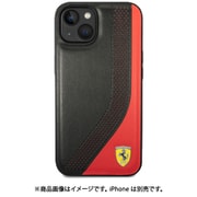 iPhone 14 Plus用 フェラーリ 公式ライセンス ツートーン 背面ケース ブラック FEHCP14MPZIK