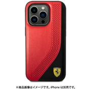 iPhone 14 Pro Max用 フェラーリ 公式ライセンス ツートーン 背面ケース レッド FEHCP14XPZIR