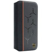 iPhone 14 Pro Max用 Lamborgihini - Geniune leather ,Alcantara & carbon book case OE LB-TPUFCIP14PM-AV/D12-OE