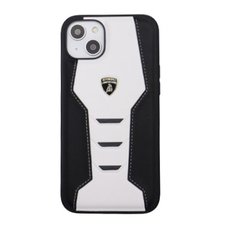 iPhone 14 Plus用 Lamborgihini - Geniune leather back cover WE LB-TPUPCIP14M-HU/D16-WE