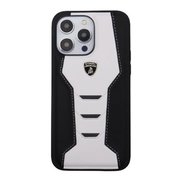 iPhone 14 Pro Max用 Lamborgihini - Geniune leather back cover WE LB-TPUPCIP14PM-HU/D16-WE
