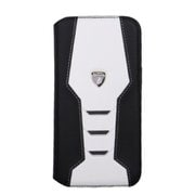 iPhone 14 Pro Max用 Lamborgihini - Geniune leather book case WE LB-TPUFCIP14PM-HU/D16-WE