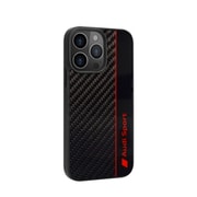 iPhone 14 Pro用 Audi - Carbon case BK AUS-TPUPCIP14P-R8/D1-BK