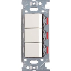 PXP-J-NKW03008-PW [スガツネ工業 （210026134）PXPーJーNKW03008ーPW 埋込トリプルスイッチ]