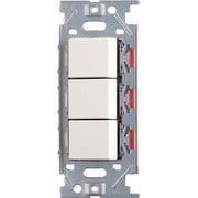 PXP-J-NKW03008-SG [スガツネ工業 （210026135）PXPーJーNKW03008ーSG 埋込トリプルスイッチ]