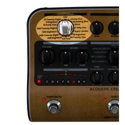 【未使用】ZOOM ズーム AC-3 アコースティックギター用プリアンプ お取寄せ商品】ZOOM(ズーム) AC-3 (アコースティックギター用