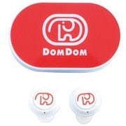 完全ワイヤレスイヤホン Bluetooth対応 ドムドムハンバーガー 新ロゴ 受注生産品 [MDOM-10A]