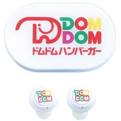ドムドムハンバーガー ワイヤレスイヤホン　新品・未開封品 楽天市場】ドムドムハンバーガー ワイヤレスイヤホン Bluetooth