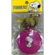 PEANUTS レザーキーホルダー クッキー PK [キャラクターグッズ]