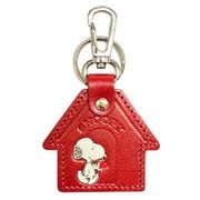 PEANUTS レザーキーホルダーハウス RD [キャラクターグッズ]