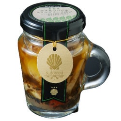 ホタテのバジルオイルソース漬け 80g