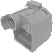 PSL-DCPLRE-IG [パンドウイット パッチコードロック（LANケーブルロック） ライトグレー 10個入り 専用工具1個付き]