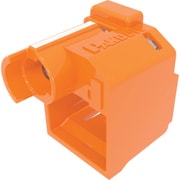 PSL-DCPLRE-OR [パンドウイット パッチコードロック（LANケーブルロック） オレンジ 10個入り 専用工具1個付き]