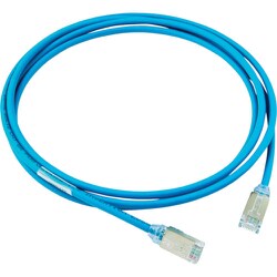 STP28X2MBU [パンドウイット カテゴリ6A細径シールドパッチコード 2m 青]