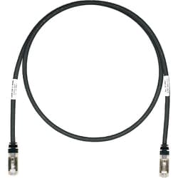 STP6X10MBL [パンドウイット CAT6A/CAT6 シールドパッチコード 10m 黒]