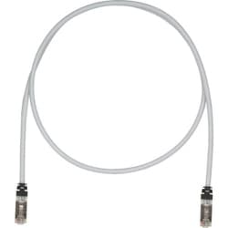 STP6X1MIG [パンドウイット CAT6A/CAT6 シールドパッチコード 1m ライトグレー]