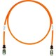 STP6X1MOR [パンドウイット CAT6A/CAT6 シールドパッチコード 1m オレンジ SPT6X1MOR]