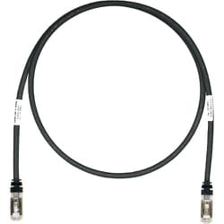 STP6X2.5MBL [パンドウイット CAT6A/CAT6 シールドパッチコード 2.5m 黒]