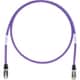 STP6X2MVL [パンドウイット CAT6A/CAT6 シールドパッチコード 2m 紫]