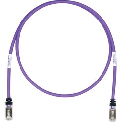 STP6X5MVL [パンドウイット CAT6A/CAT6 シールドパッチコード 5m 紫]