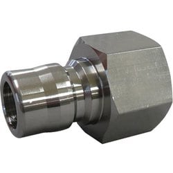 フローバル 両路開放型クイックカップリング TS-2PF（SUS304） TS-2PF(SUS304)