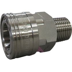 フローバル 両路開放型クイックカップリング TS-2SM（SUS304） TS-2SM(SUS304)